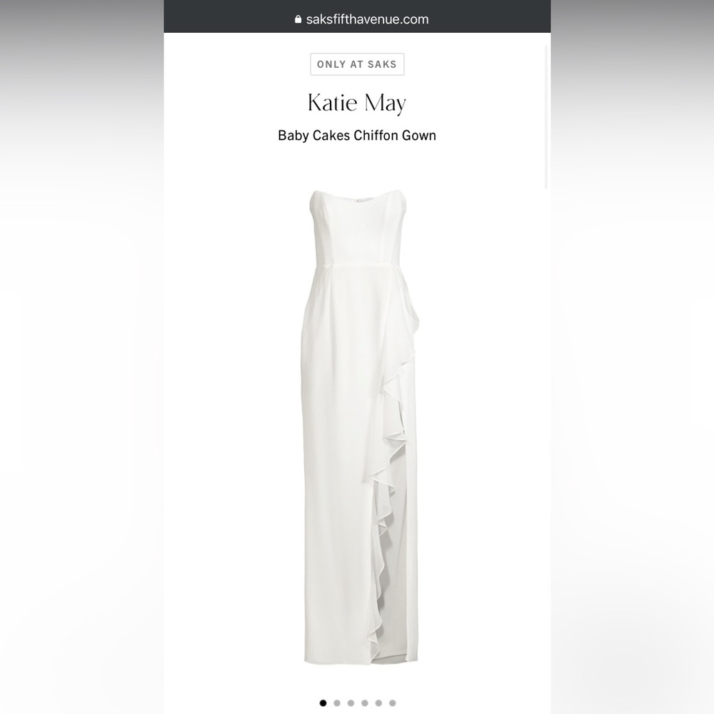 Katie May Baby Cakes Chiffon gown